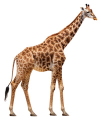 Naklejka premium PNG Giraffe wildlife animal mammal.