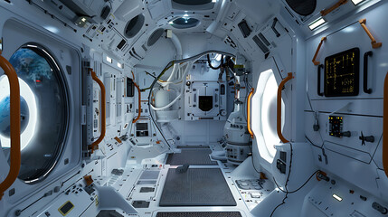 space station interior