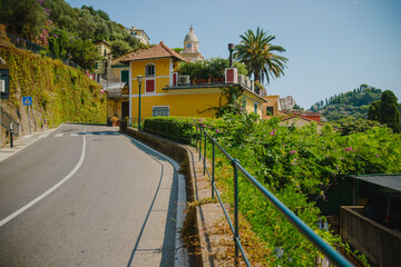view of the town in the city of island