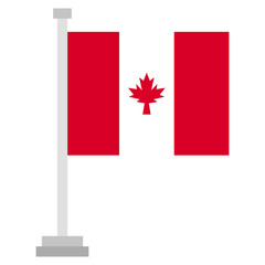 Vector Icon for Canada, country, national, flag, world flag