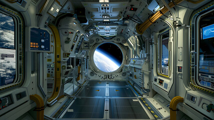 space station interior