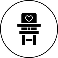 Baby chair Icon