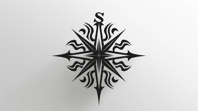 Compass Logo vector style 