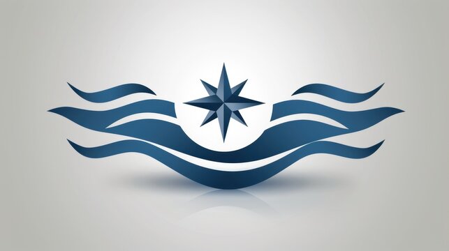 Compass Logo vector style 