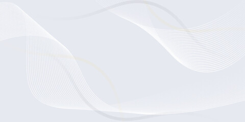 Modern abstract background with flowing lines. Digital future technology concept simple