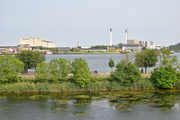 View of Kastellet area in Copenhagen.
