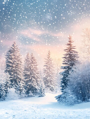 Obraz premium Christmas and New Year-themed graphic background