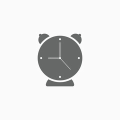 Simple Vector Alarm Clock Illustration