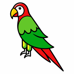 Parrot stock illustration