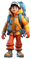 PNG Figurine cartoon winter toy.