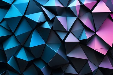 Fototapeta premium abstract background with triangles