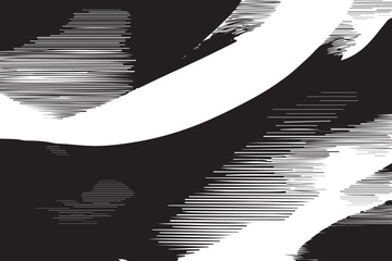 Naklejka premium Black and white Grunge texture. Grunge background. Distressed overlay texture. Abstract Grunge art. Vector illustration.