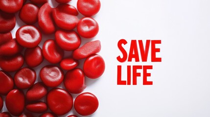 Blood-Stained Message of Hope: Save Lives