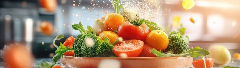 Vibrant Food Photography Delicious Gourmet Creations, Artistic Plating and Fresh Ingredients, Capture Your Culinary Masterpieces