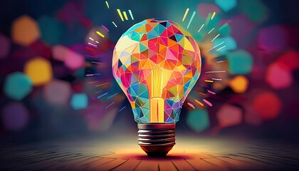 Image Featuring a Light Bulb as a Metaphor for an Innovative Breakthrough