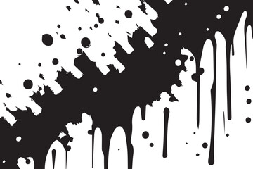 Grunge background. Distressed overlay texture. Black and white Grunge texture. Vector illustration.