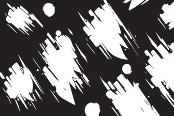 Grunge background. Distressed overlay texture. Black and white Grunge texture. Vector illustration.