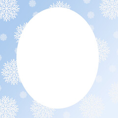 Beautiful picture frame background illustration