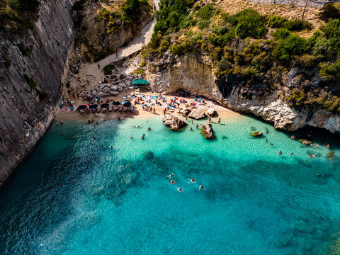 Xigia Pelagaki Beach in Zakynthos, Greece