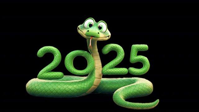 2025 happy new year snake year 