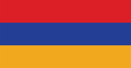 Fototapeta premium Armenia Flag Illustration