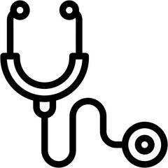 Stethoscope, Healthcare And Medical, Medical Equipment, Medical Tool, Doctor Icon