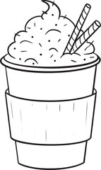 Warm & Cozy Drink Illustrations: Unique Vector Graphics for Trendy Food and Lifestyle Concepts

