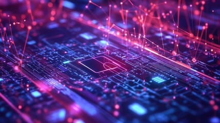 Obraz premium Includes mobile networks (4G, 5G) that support mobile phones, tablets, and IoT devices 