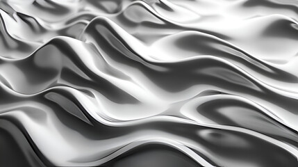 Monochrome black and white wave texture background with flowing patterns and dynamic lines, ideal for minimalist designs, abstract art, and modern digital compositions