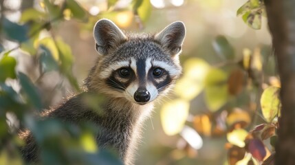 A revealing image showing the impact of invasive species on local wildlife, capturing the competition and displacement of native animals.