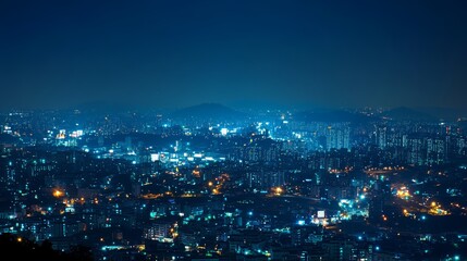 Nighttime Cityscape