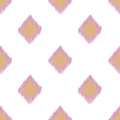 Ikat Seamless Pattern. - Illustration.Knitting pattern with snowflakes on red background.Wreath PatternEthnic background - Ikat style - Illustration.Ikat textiles at Indonesian textile market.