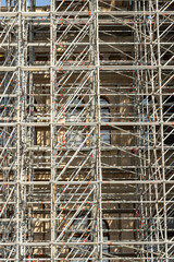 Construction scaffolding