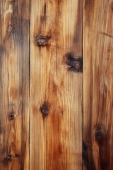 Brown color in natural form. Wooden plank surface.