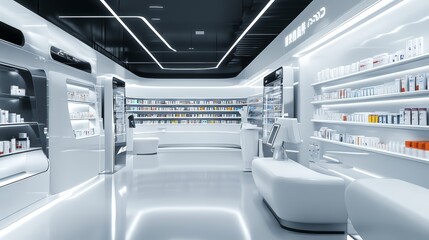Futuristic Pharmacy Design