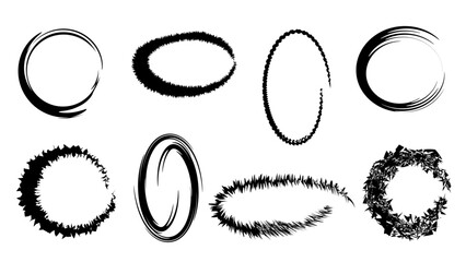 Grunge tiny underlines, borders, dividers for your design . Straight grunge stroke collection. Crayon pencil style. Texture brushstroke square, spiral, arrow element scribble line hand drawn sketch.