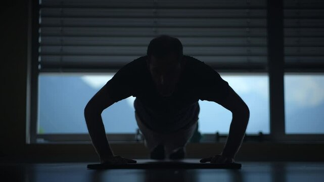 Embrace Your Morning Workout Routine with a Stunning Mountain View for True Fitness Inspiration