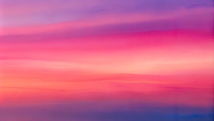 Abstract winter sunset