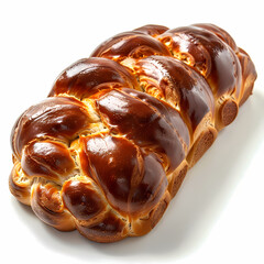 Brioche isolated white background