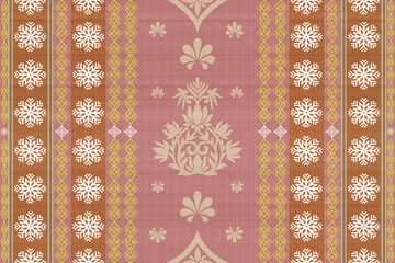 Navajo tribal Boho seamless pattern vector. Native American ornament. Ethnic South Western decor style. ornament. Good for blanket, rug. Cloths,carpet , curtain,background and wallpaper. 