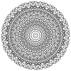 Mandala Coloring Pages for Mindfulness and Calmness