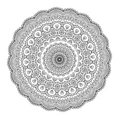 Abstract Mandala Coloring Pages for Creative Freedom
