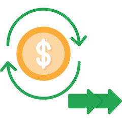 Linear Economy Icon