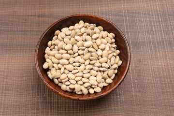 Assorted different types of beans and cereals grains. Set of indispensable sources of protein for a healthy lifestyle. Everyday use at Indian households.