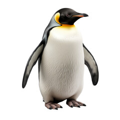 Fototapeta premium cute penguin isolated on white