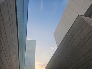 sky with building