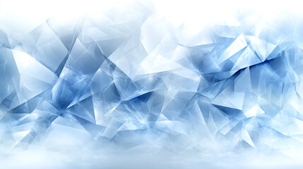 Obraz premium A captivating abstract background featuring soft blue shapes and ethereal textures, perfect for designs and creative projects.