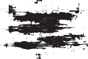 Naklejka premium Grunge Black and White Urban Texture: Distressed Overlay with Scratches for Vintage Effects