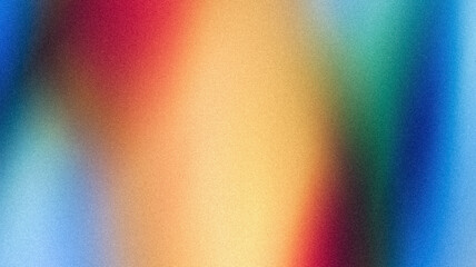 Grainy red orange blue color gradient background, vibrant poster noise texture banner, cover header backdrop design