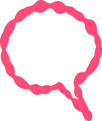 Hand Drawn Speech Bubble Scrapbook